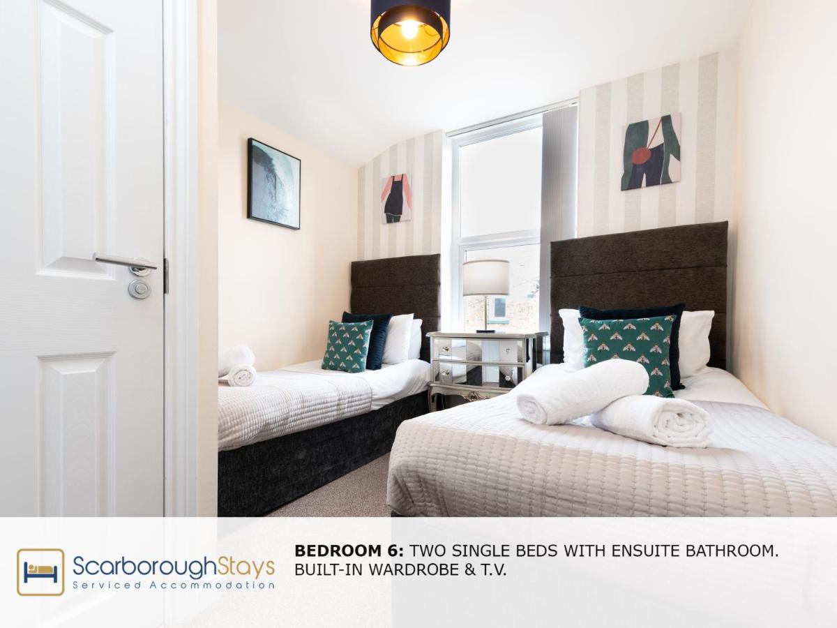 Scarborough Stays - Luxury Townhouse Ideal For Large Groups - Hot Tub Exterior foto